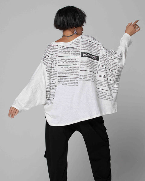 ellazhu Women Long Sleeve Pullovers Top Tshirt GY2742