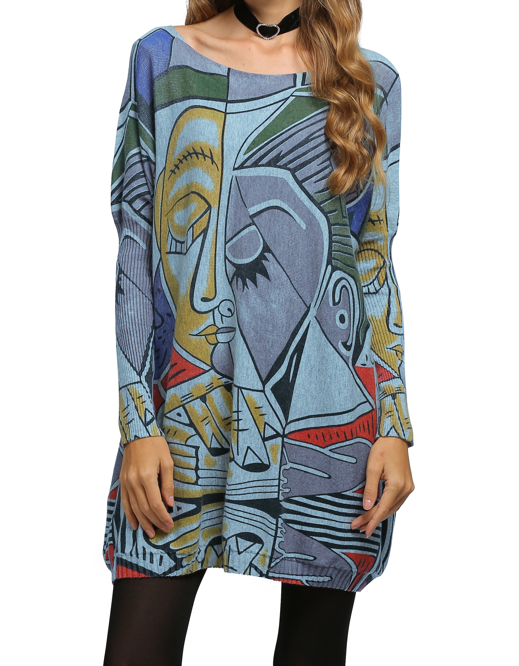【新品タグつき】eLLa flare long sleeve sweat ❤ellazhu Women Fall Long Sleeve Crewneck Sweater Sweatshirts DH35