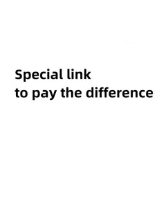 Special link to pay the difference